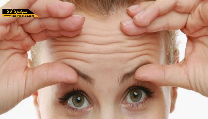 چین و چروک های پیشانی