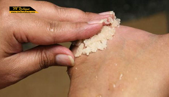 آرد برنج و عسل برای درمان ترک پا