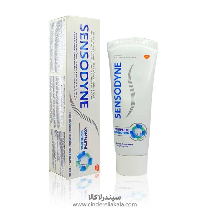 خمیر دندان سنسوداین SENSODYNE مدل COMPLETE PROTECTION - سیندرلا کالا